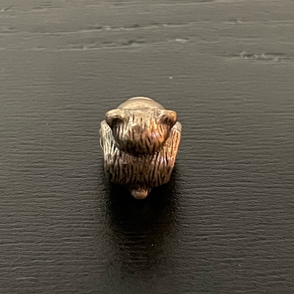 Pandora Teddy Bear Bracelet Charm - Picture 4 of 9